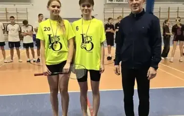 DRUŻYNOWE MISTRZOSTWA POWIATU W BADMINTONIE 2025 4