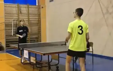 MISTRZOSTWA POWIATU W TENISIE STOŁOWYM 10