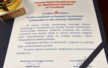 SUKCES NASZYCH SPORTOWC&Oacute;W - PODSUMOWANIE ROKU SPORTOWEGO 2024/25 3