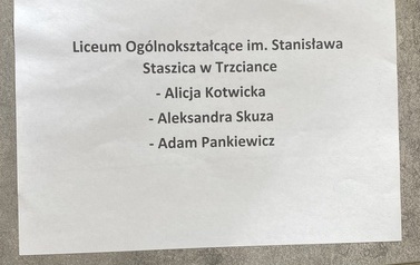 SUKCES POLONISTYCZNY NASZYCH UCZNI&Oacute;W 3