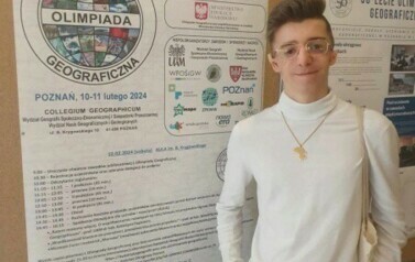 SUKCES NA OLIMPIADZIE GEOGRAFICZNEJ 4