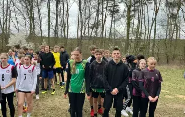 II MIEJSCE W POWIECIE W BIEGACH PRZEŁAJOWYCH 5