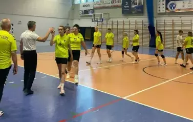 MECZ TOWARZYSKI PIŁKI RĘCZNEJ DRUŻYN Z CZŁOPY I LO TRZCIANKA 12