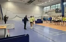 DRUŻYNOWE MISTRZOSTWA POWIATU W BADMINTONIE 2025 3