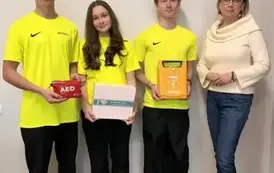 DEFIBRYLATOR AED W NASZEJ SZKOLE 2