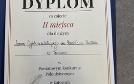 SUKCES POLONISTYCZNY NASZYCH UCZNI&Oacute;W 4