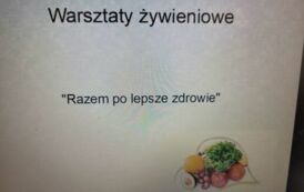 warsztaty żywieniowe