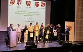GALA LAUREAT&Oacute;W PONADPOWIATOWEJ OLIMPIADY EKOLOGICZNEJ 8