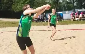 MISTRZOSTWA POWIATU W SIATK&Oacute;WCE PLAŻOWEJ - LICEALIADA - AWANS DZIEWCZĄT DO REJON&Oacute;W! 4