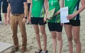 BRĄZ NA MISTRZOSTWACH WOJEW&Oacute;DZTWA W PIŁCE SIATKOWEJ PLAŻOWEJ 5