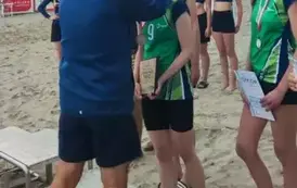 BRĄZ NA MISTRZOSTWACH WOJEW&Oacute;DZTWA W PIŁCE SIATKOWEJ PLAŻOWEJ 7