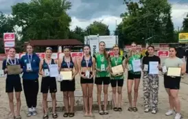 BRĄZ NA MISTRZOSTWACH WOJEW&Oacute;DZTWA W PIŁCE SIATKOWEJ PLAŻOWEJ 9