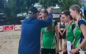 BRĄZ NA MISTRZOSTWACH WOJEW&Oacute;DZTWA W PIŁCE SIATKOWEJ PLAŻOWEJ 15