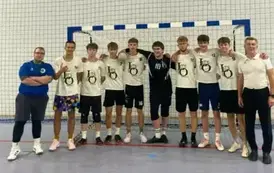 MECZ TOWARZYSKI PIŁKI RĘCZNEJ DRUŻYN Z CZŁOPY I LO TRZCIANKA 7