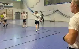 MECZ TOWARZYSKI PIŁKI RĘCZNEJ DRUŻYN Z CZŁOPY I LO TRZCIANKA 11