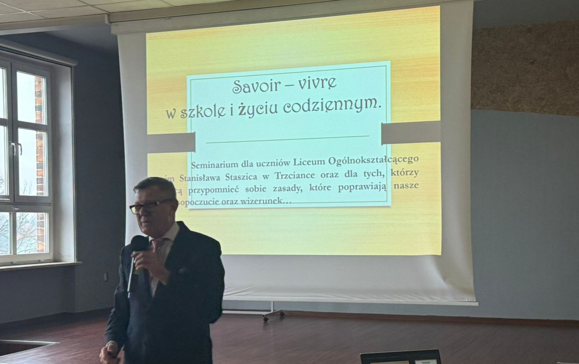 Prowadzący spotkanie - p. Marek Kupś