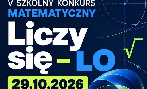PLAKAT DOT. SZKOLNEGO KONKURSU MATEMATYCZNEGO
